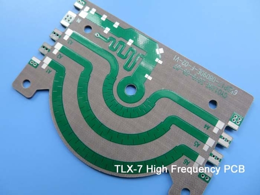 1oz Taconic TLX-7 Green Soldermask 50 Mil RF PCB 2-Layer Circuit