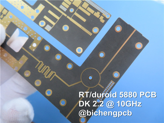 2 Layer 125mil RT Duroid 5880 PCB ENEPIG Surface Finished