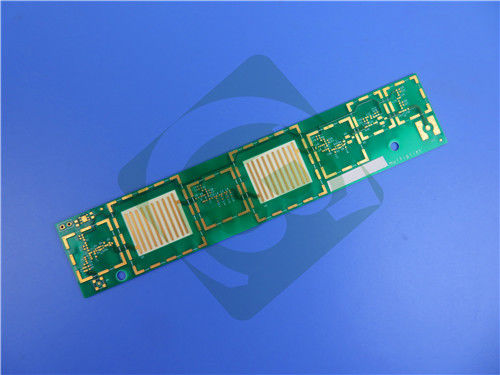 Διπλό στρώμα άκαμπτο PCB με υλικό RO4725JXR 30.7mil