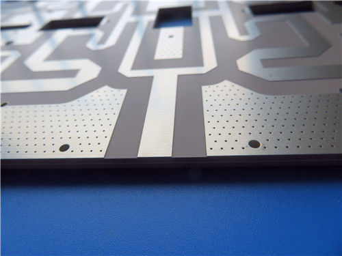 Δύο στρώματα Rogers RT duroid 6010.2LM PCB 75mil πάχος