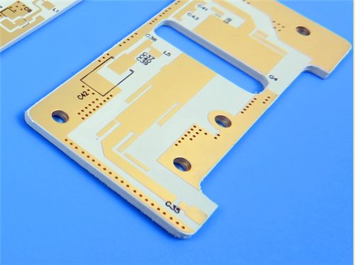 Rogers RO3010 PCB 25mil παχιά διπλό στρώμα πλακέτα PCB