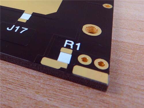 F4BTM350 PCB 2L Wangling 120mil Substrate Μαύρη μάσκα συγκόλλησης