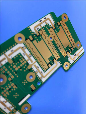 Rogers CLTE-AT PCB πάχους 0,2mm, 2 στρώσεων, χρυσός εμβάπτισης