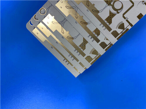 2-layer TMM13i Rogers PCB 15mil Υλικό Μαύρη Μεταξοτυπία