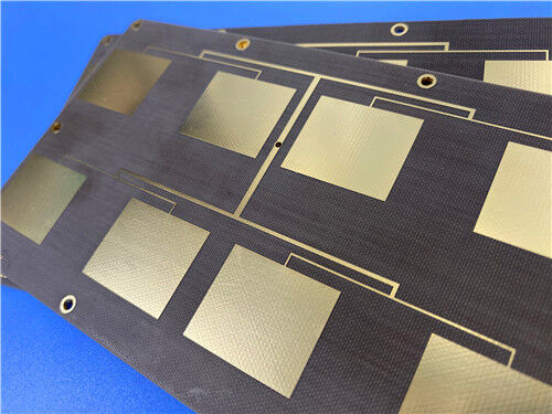 TLX-7 PCB 2 στρώσεων 30mil Υπόστρωμα Λευκή Μεταξοτυπία Εμβάπτισης Χρυσού