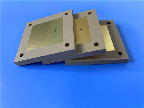 RF PCB TMM10 Rogers 15mil Laminate 2-Layer με Φινίρισμα ENEPIG