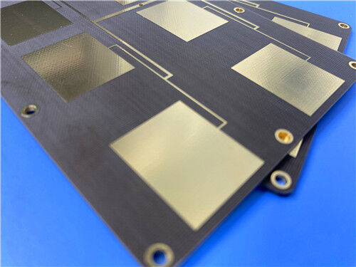 Δύο στρώματα Taconic TLX-8 PCB 1.3mm με ENIG RF Microwave Circuit Board