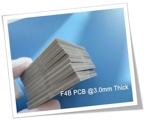 3 mm Χωρίς πλέγμα μεταξιού PTFE PCB