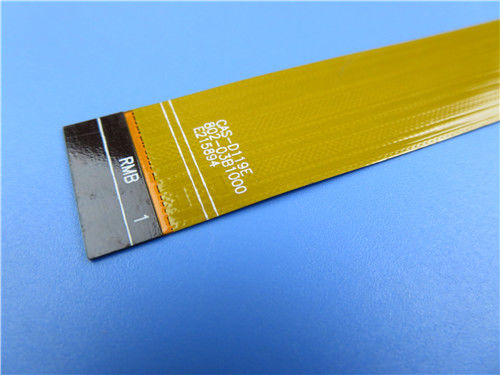Dual Layer 0.25mm Flexible PCB Board With Polyimide Stiffener