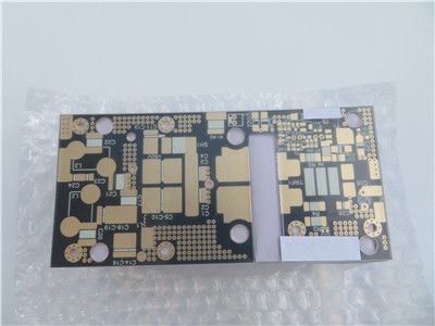 1oz PTFE High frequency Circuit Double Sided PCB with Immersion Glod