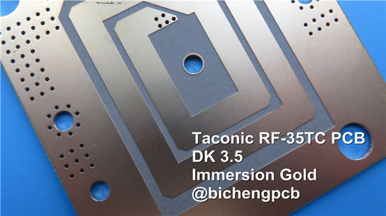 RF-35TC 35um Copper 132x58mm Dual Layer PCB High Thermal Conductivity