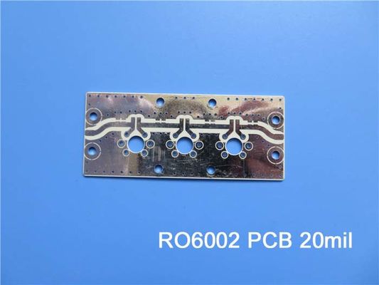 20mil Rogers 6002 PCB HASL PCB χωρίς μόλυβδο UL 94-V0 Διπλής όψης πλακέτα κυκλώματος