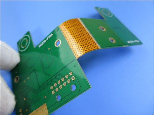 Multilayer Rigid Flex PCB Tg170 FR-4 And Polyimide