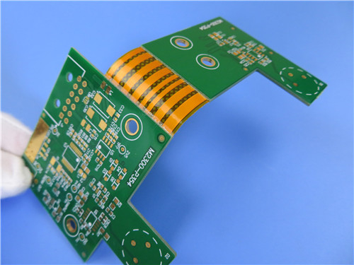 Multilayer Rigid Flex PCB Tg170 FR-4 And Polyimide