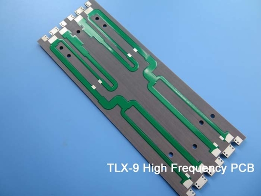 50 Mil TLX-9 PTFE Glass Material RF PCB With Green Solder Mask