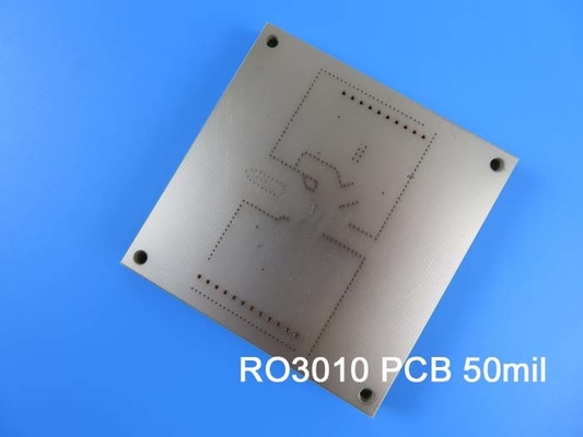 RO3010 2 Layer 2.7mm RF PCB With Hot Air Soldering Level