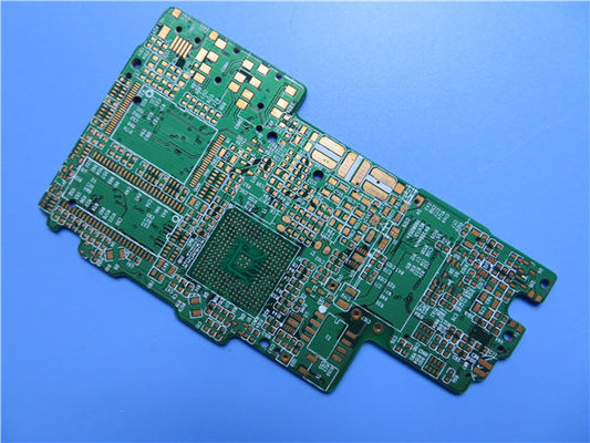 8 στρώματα άκαμπτα υβριδικά PCB κατασκευασμένα από RO3003 και FR4 με τυφλή διάδρομο