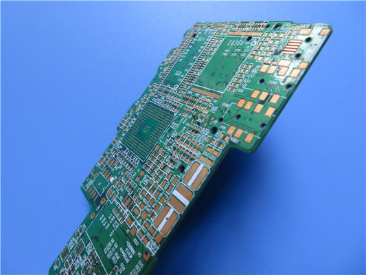 8 στρώματα άκαμπτα υβριδικά PCB κατασκευασμένα από RO3003 και FR4 με τυφλή διάδρομο