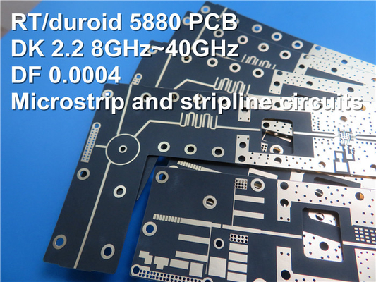 0.3mm RT Duroid 5880 PCB Immersion Gold IPC Class 2 Standard