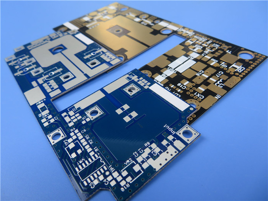 1OZ RF-60TC Printed Circuit Board 5mil 0.25mm with Immersion Gold