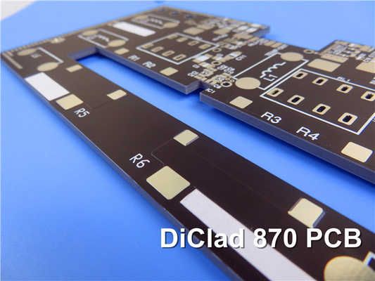 20mil  DiClad 870 PCB 1OZ Copper Rigid Circuits