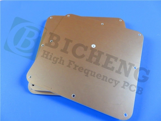 5mil Radio Frequency Circuit Board Rogers RO3010 PCB 2-Layer Immersion Gold