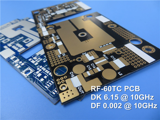 RF-60TC PCB 10mil 2 Layer Immersion Tin Circuit Board