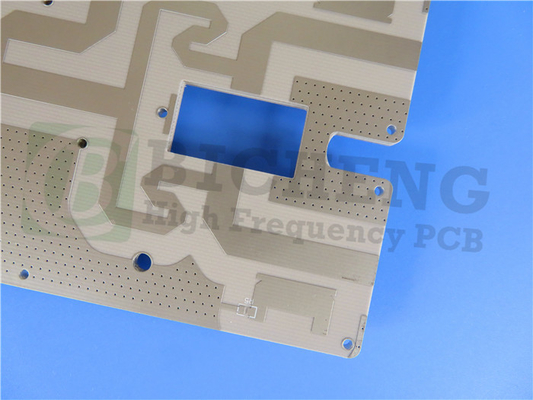 3mm Hybrid PCB on Rogers RO3210 and RO3003 Materials 3-layer Circuit