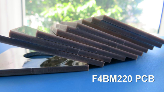 F4BM220 PCB 1mm 2-Layer with Green Soldermask and Immersion Tin