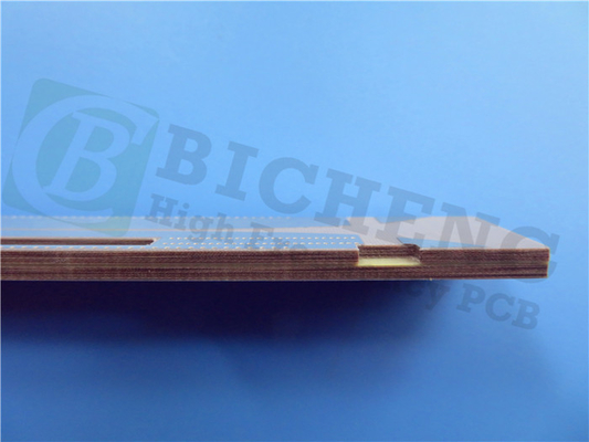 TMM10i PCB 15mil Double-Layer Immersion Gold and Edge Plated