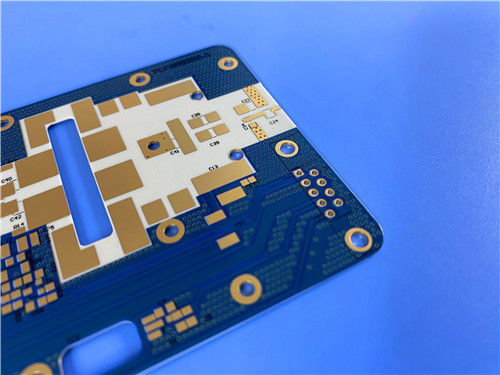 RF-60A PCB 2 στρώματα 25mil παχιά μαύρη μεταξοειδής βύθιση χρυσό