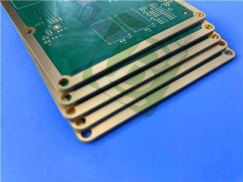 12-στρωματικό PCB 370HR πάχους 1.6mm, φινίρισμα ENIG, πράσινη μάσκα συγκόλλησης