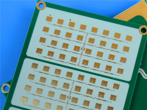 3-Layer Rogers PCB Board with RO3006 + Tg170 FR-4 Material 0.86mm Thickness and 98mm x 30mm Size