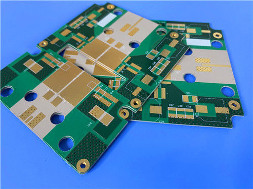 Rogers PCB RO3203 Διπλό στρώμα 10mil ENEPIG Φινις