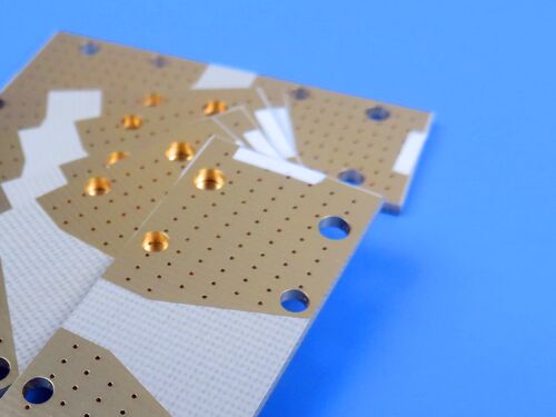 RF-10 PCB 25mil Διπλής στρώσης 1OZ Πίνακας κυκλώματος υψηλής αξιοπιστίας