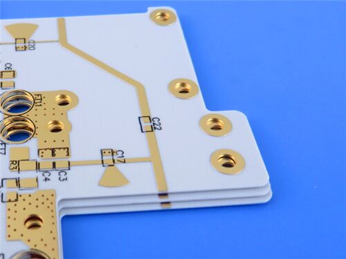 Rogers RO4835 PCB 6.6mil 2 στρώματα 20um Via Plating High-Frequency