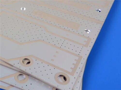 Rogers 3010 PCB διπλής στρώσης 20mil RF laminate με Εμβαπτιζόμενο Ασήμι
