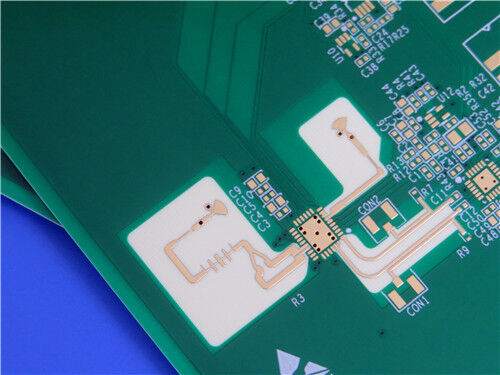 4 στρώματα υβριδικών PCB υψηλής συχνότητας σε υλικό RO4003C και FR-4