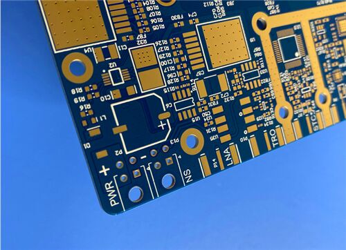 10 στρώσεις υβριδικών PCB RO4003C + RF4-370HR Μεικτό πίνακα διηλεκτρικής ελεγχόμενης αντίστασης