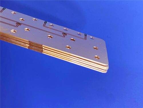 Rogers RO3003 4 στρώσεων Υβριδική RF PCB Μεικτό Λαμινισμένο Πίνακα