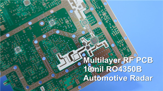 Rogers 4350 Dual layer 6,6 mil PCB υψηλής συχνότητας με Immersion Gold