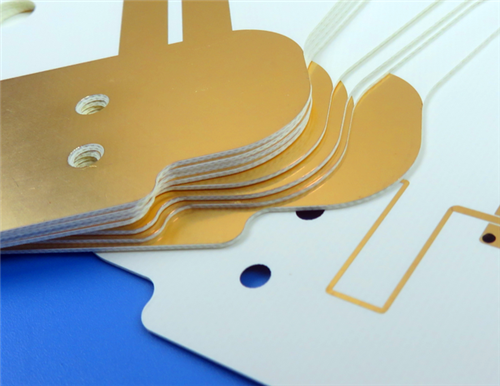 Υπόστρωμα 2 στρώσεων TF300 PCB 25 mil υψηλής συχνότητας με χρυσό εμβάπτισης