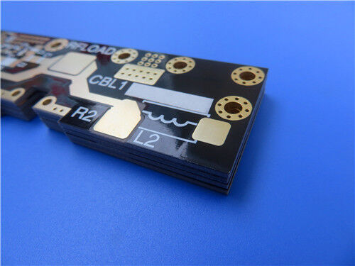 2 στρώματα F4BTM298 PCB 10mil Μικροαλυσίδα μικροκυμάτων