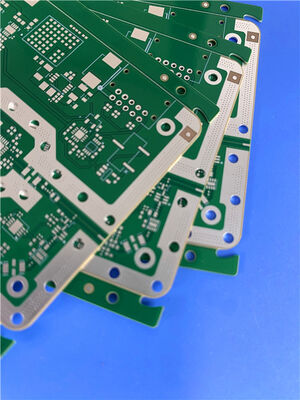 6 στρώσεων MT77 PCB Ultra Low Loss resin plugging Blind Vias Circuit