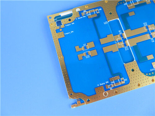10mil Rogers CuClad 250 PCB Immersion Χρυσό Φινίρισμα Low-Dk