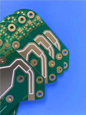 Λευκός εύκαμπτος πίνακας PCB στη PET με τα μαξιλάρια διόγκωσης και χρυσός βύθισης για τον εκτυπωτή