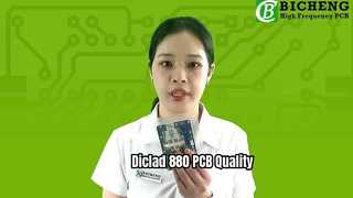 30mil 2-Layer Rogers DiClad 880 PCB