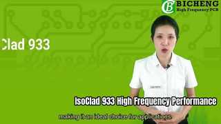 IsoClad 933 PCB υψηλής συχνότητας