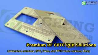 RF-60TC PCB υψηλής συχνότητας